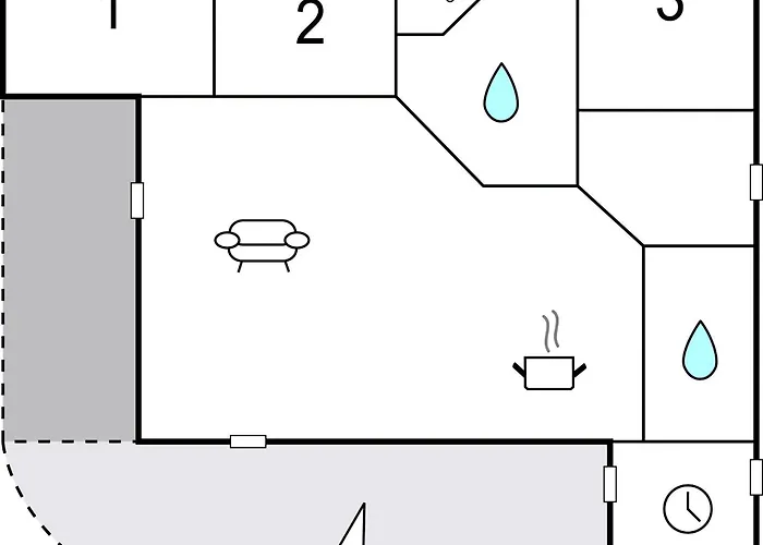 Casa de Férias Three-bedroom In Henne Henne Strand